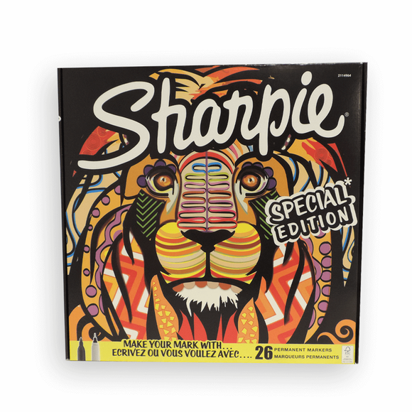 Sharpie Fine Permanent Markör 26'lı Karışık kutu- Aslan 2110123