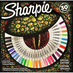 Sharpie Fine Permanent Markör 30’lu Kutu 2016370 - Thumbnail