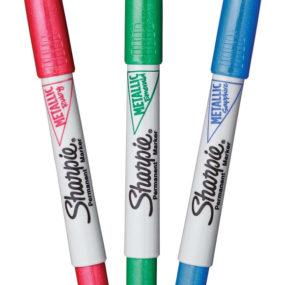 Sharpie Metalik Markör Kırmızı-Yeşil-Mavi 3lü Bls 2067103