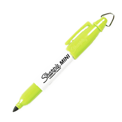 Sharpie Mini Permanent Marker Fine Limon Yeşili 811230 - Thumbnail