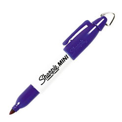 Sharpie Mini Permanent Marker Fine Mavi 818700 - Thumbnail