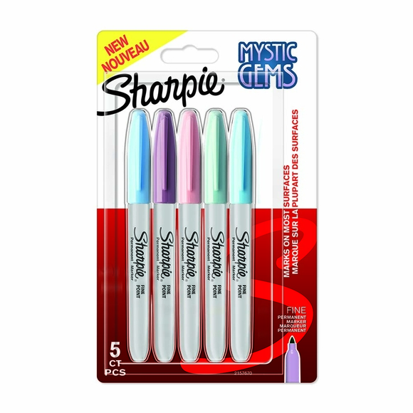 Sharpie Mystıc Gems Fine Permanent Markör Pastel 4’lü Bls 