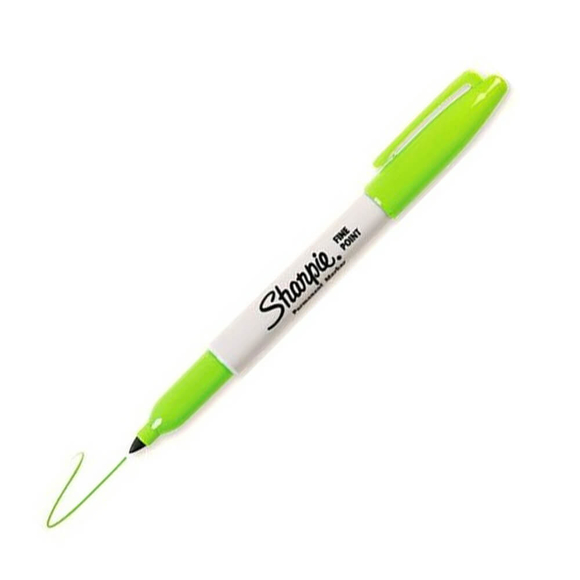 Sharpie Permanent Markör Limon 1740641