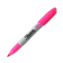 Sharpie Permanent Markör Neon Pembe 1881132 - Thumbnail