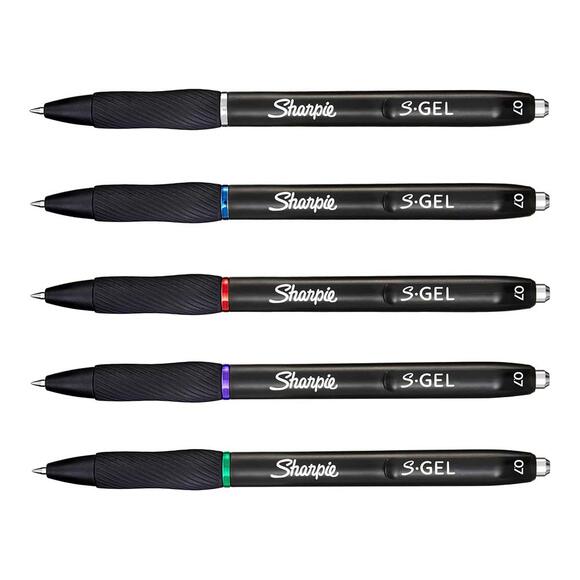 Sharpie S.Gel Jel Mürekkepli Kalem 0.7mm Fashion Beyaz 8’li Blister 2208551