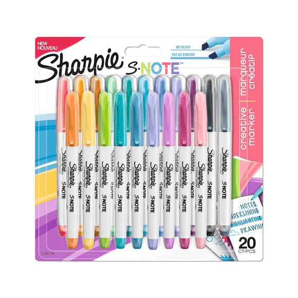 Sharpie Snote Kreatif Markör Karışık 20’li BLS 2139179