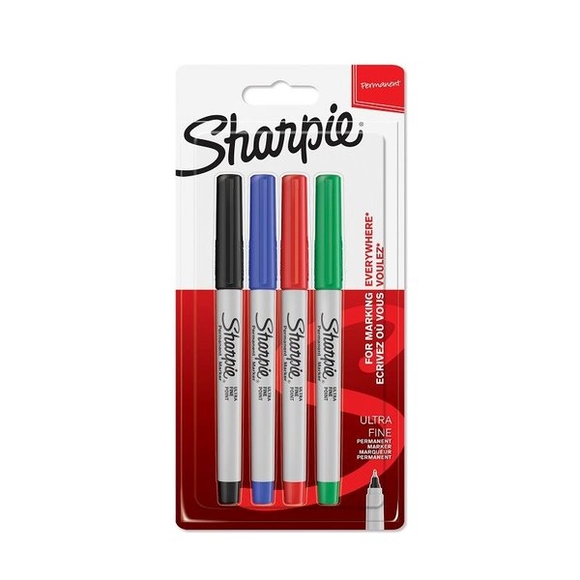 Sharpie Ultra Fine Süper İnce Uç 4'lü Set 1985879