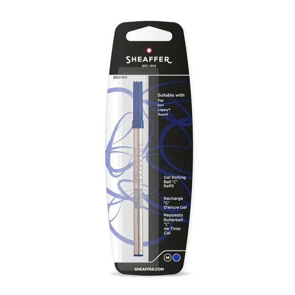 Sheaffer Roller Refili Medium Mavi Blister 8521 Sh