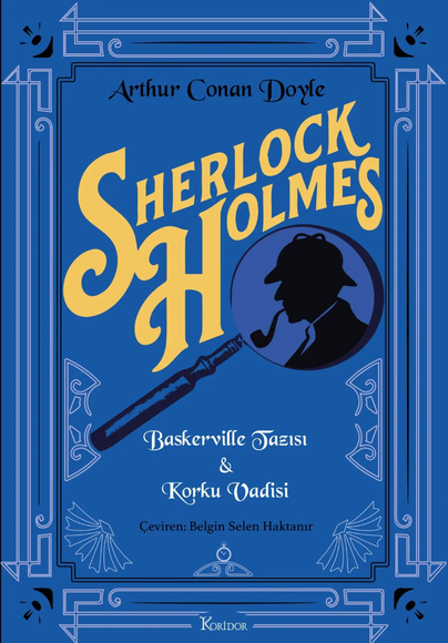  Sherlock Holmes: Baskerville Tazısı - Korku Vadisi - Bez Ciltli