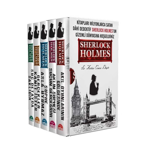 Sherlock Holmes Seti (5 Kitap Takım Kutulu)