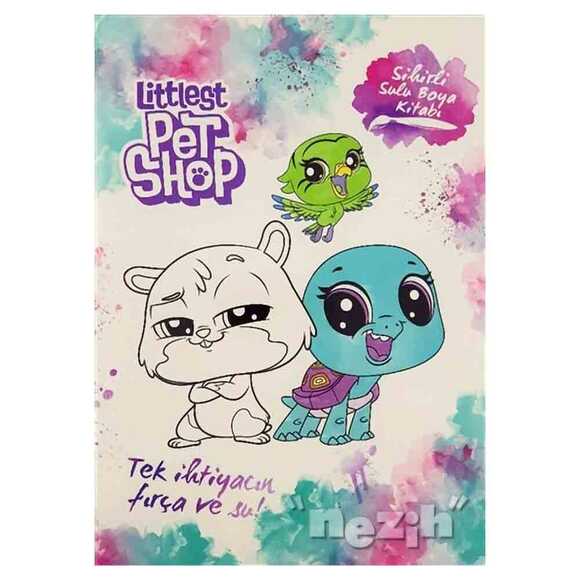 Sihirli Sulu Boya Kitabı - Littlest Pet Shop