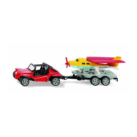 Siku Buggy With Sporting Airplane 1696 Orange