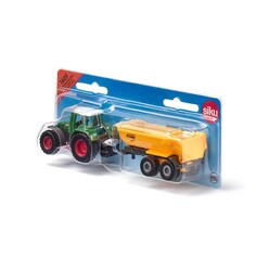 Adore Siku - Siku Fendt With Krampe Tipping Trailer 1605 Orange