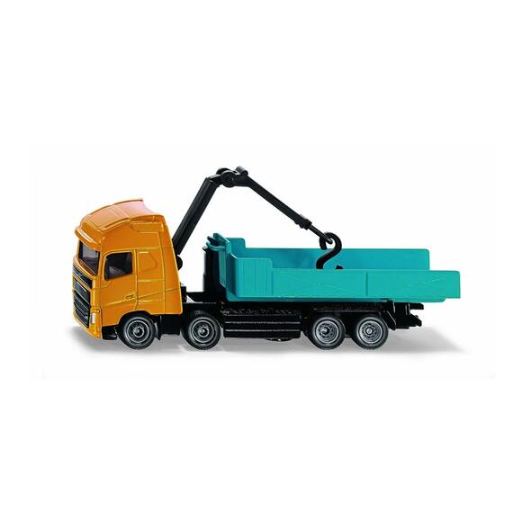 Siku Volvo Roll-Off Tipper With Crane 1683 Orange