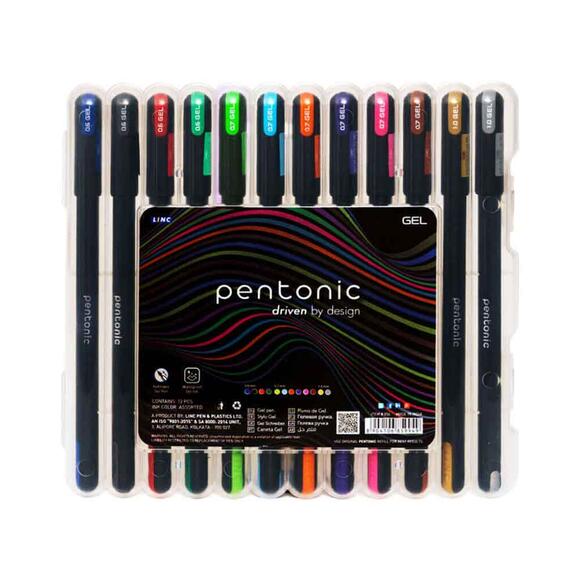 Silka Pentonic Jel Kalem 12 Renk 1137