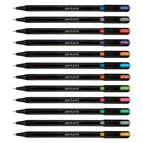 Silka Pentonic Jel Kalem 12 Renk 1137