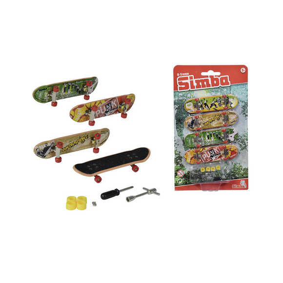 Simba 103306084 Parmak Kaykayı 4 ’Lü Set