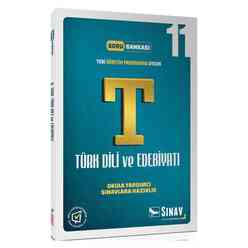 Sınav Yayınları - Sınav 11. Sınıf Türk Dili Ve Edebiyat Soru Bankası