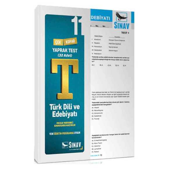 Sınav 11. Sınıf Türk Dili ve Edebiyatı Yaprak Test