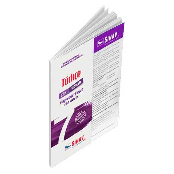 Sınav 7. Sınıf Türkçe Yaprak Test
