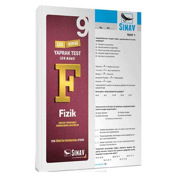 Sınav 9. Sınıf Fizik Yaprak Test