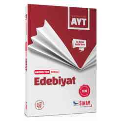 Sınav Yayınları - Sınav AYT Edebiyat Akordiyon Serisi