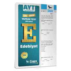 Sınav Yayınları - Sınav AYT Edebiyat Poşet Test