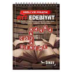 Sınav Yayınları - Sınav AYT Hızlı ve Pratik Edebiyat