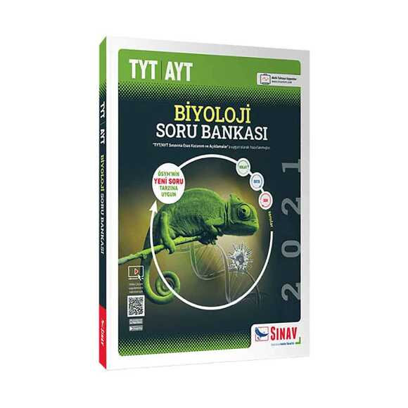 Sınav TYT AYT Biyoloji Soru Bankası 2021