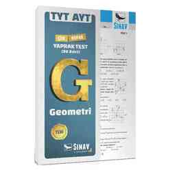 Sınav TYT-AYT Geometri Yaprak Test - Thumbnail