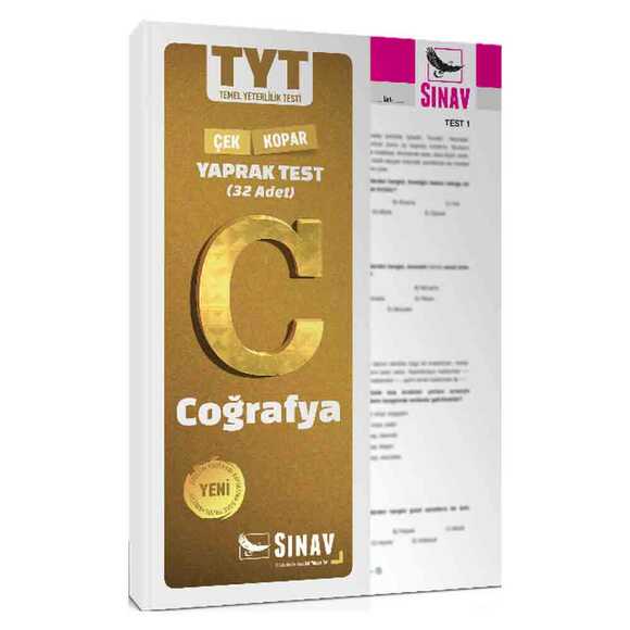 Sınav TYT Coğrafya Yaprak Test