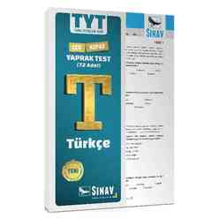 Sınav Yayınları - Sınav TYT Türkçe Poşet Testi