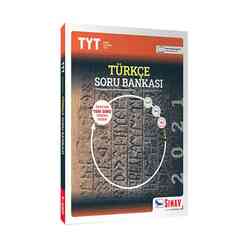 Sınav TYT Türkçe Soru Bankası 2021 - Thumbnail