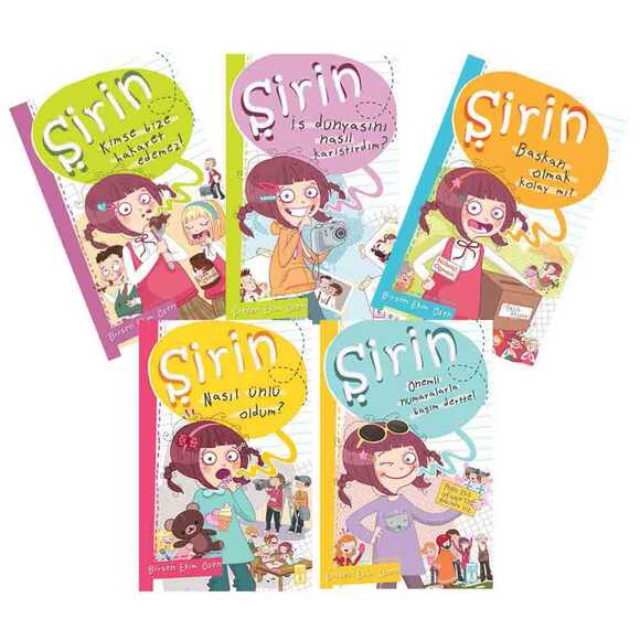 Şirin İş Başında Set 1 (5 Kitap Takım Kutulu)