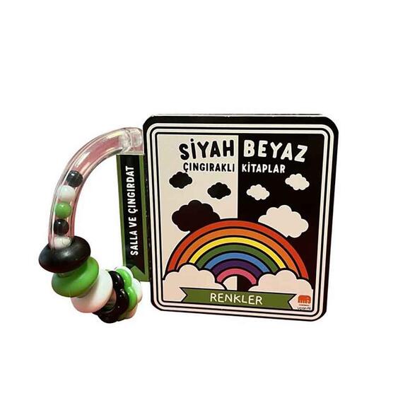Siyah Beyaz Çıngıraklı Kitaplar - Renkler