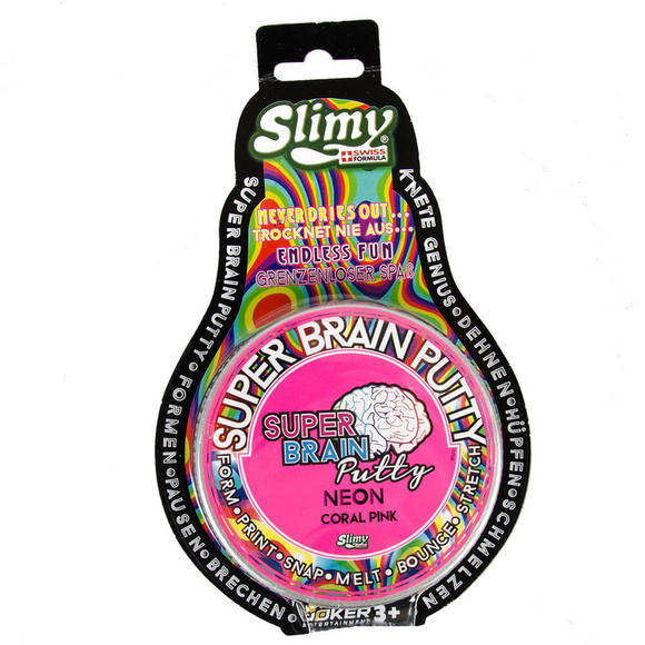 Slimy Super Brain Putty Neon Renkler 34053