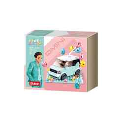 Sluban - Sluban Mini Handcraft Party Car Mavi 265000