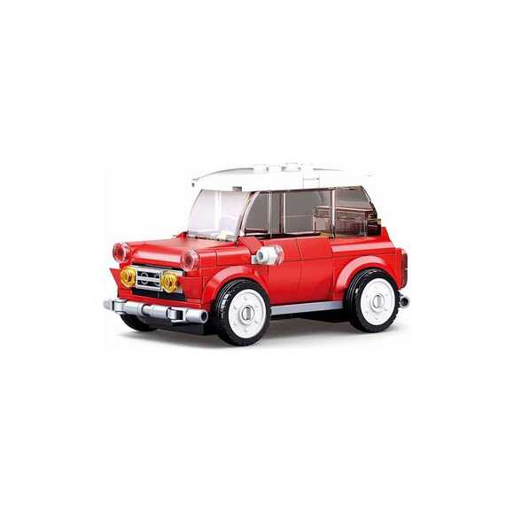 Sluban Model Bricks Kırmızı Retro Araba 256000
