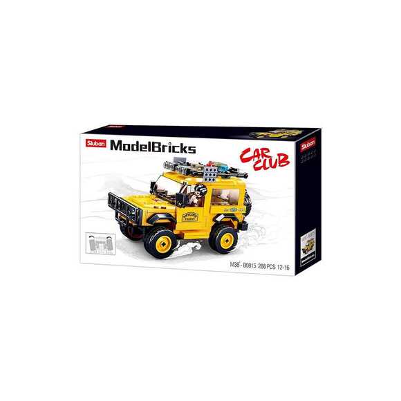 Sluban Model Bricks Off Road Sarı 270000