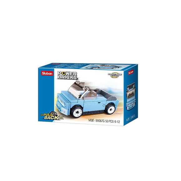 Sluban Power Bricks Mavi Araba 238000