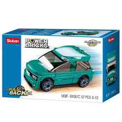Sluban - Sluban Power Bricks Yeşil Araba 236000