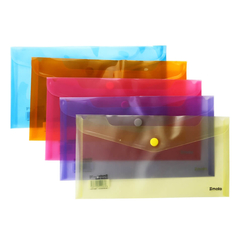 Smato Çıtçıtlı Evrak Zarfı 13,5 x 25 cm Sarı W1845 - Thumbnail