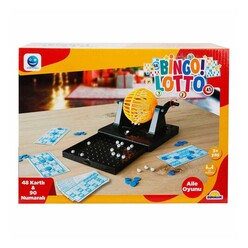 Sunman Smile Games - Smile Games Bingo Lotto Set 48 Kartlı Mekanizmalı S00008026