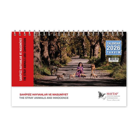 Sokak Hayvanları Masa Takvimi 2026