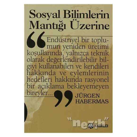Sosyal Bilimlerin Mantığı Üzerine