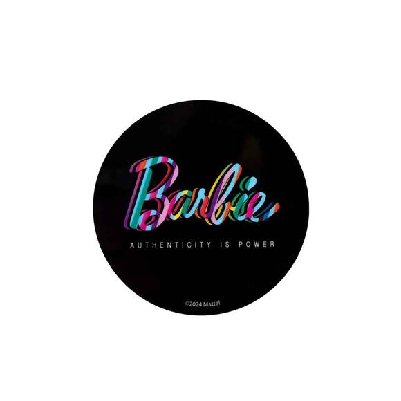 Space Barbie Bardak Altlığı Authenticity is Power Siyah BAL-381099