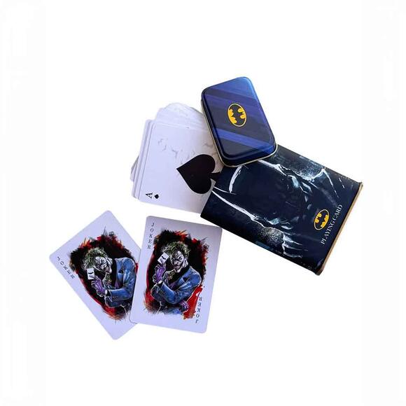 Space Batman İskambil Kağıdı Metal Kutulu İK-380382