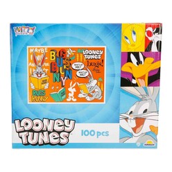 Space - Space Bugs Bunny ve Lola Bunny 100 Parça Puzzle 387954