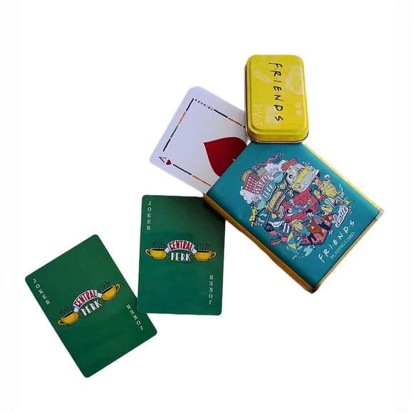 Space Friends İskambil Kağıdı Metal Kutulu İK-380405