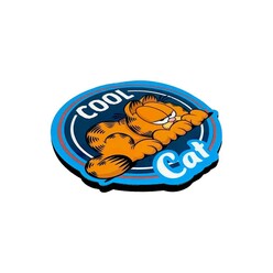 Space Garfield Cool Cat Bardak Altlığı BAL-382515 - Thumbnail